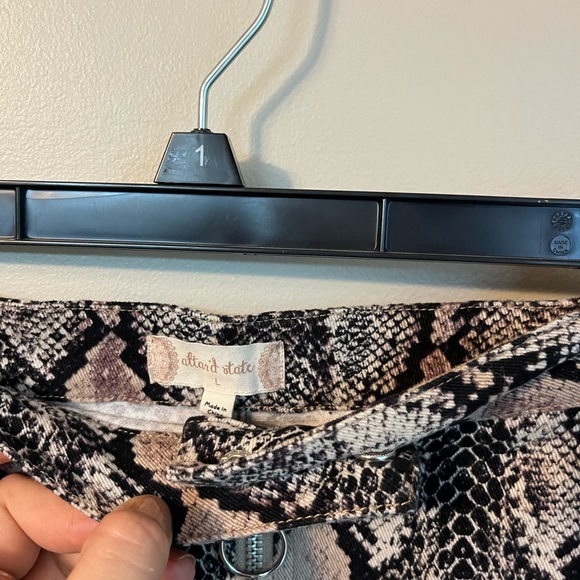 Altar’d State Denim Miniskirt - Picture 2 of 4